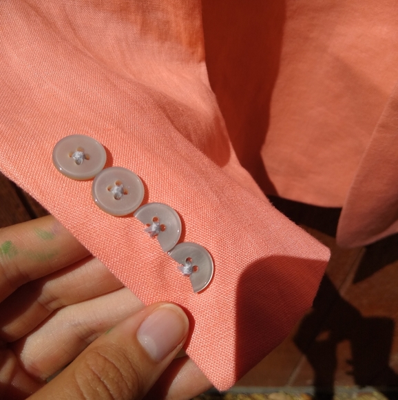 NWT Men's Lauren Ralph Lauren Ultraflex 100% Linen Lassiter Coral Blazer - Picture 9 of 16